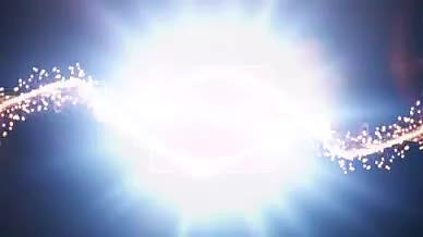 绚丽粒子光束闪耀揭示出logo标志的AE视频的预览图